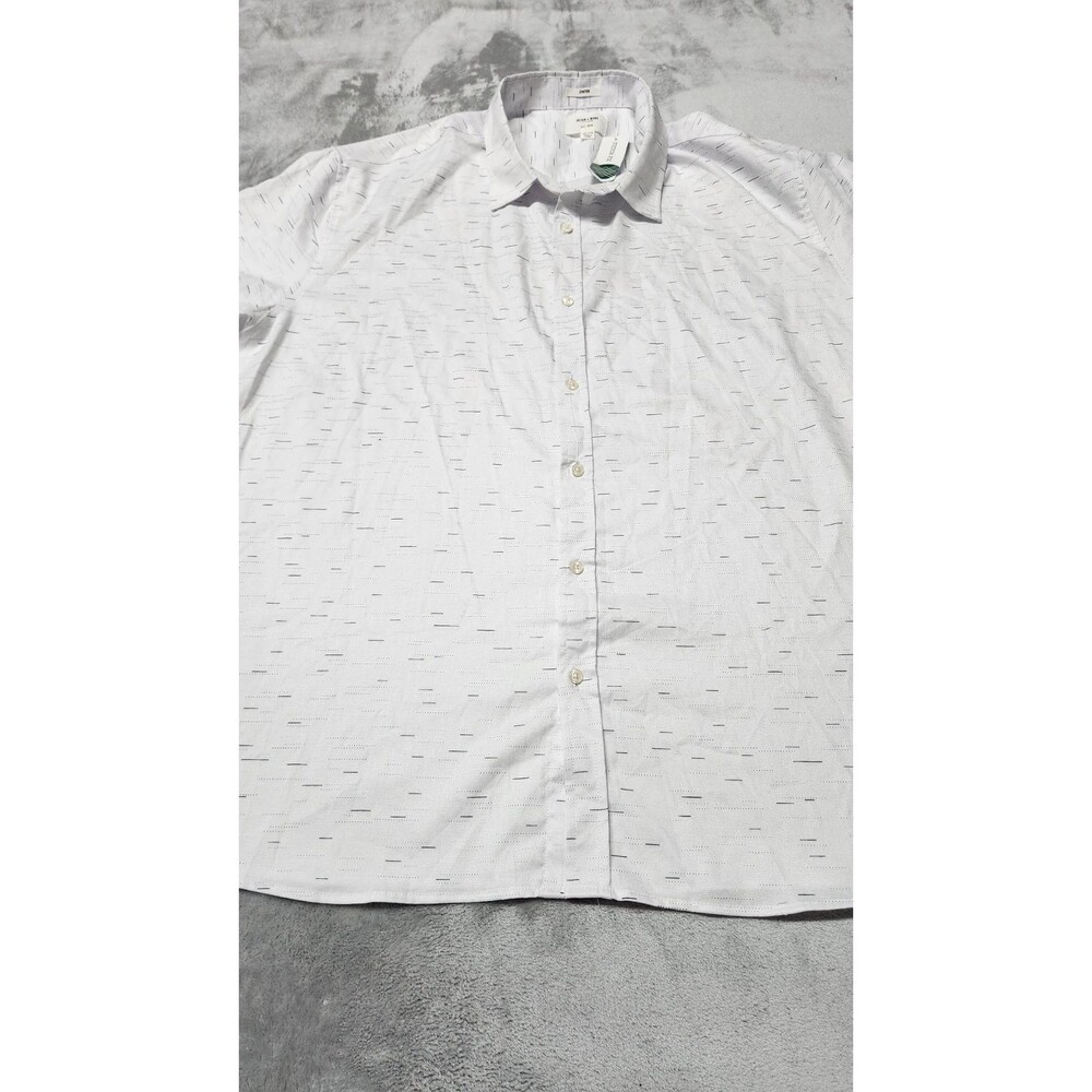 Julian & Mark Men's‎ 3XL Textured Yarn Dye Check Shirt NWT